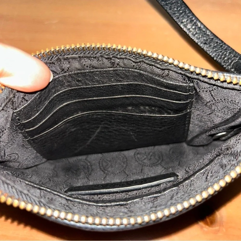 Michael Kors Black Sequined Clutch